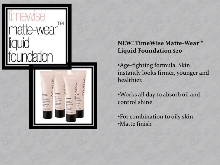 timewise liquid foundation