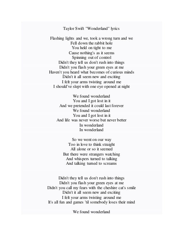 Blank Space Blank Space