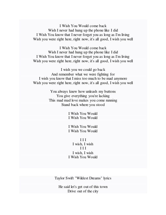 Blank Space Blank Space