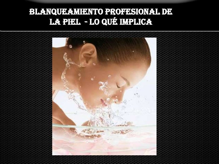 Las máscaras para la persona que blanquean que refrescan