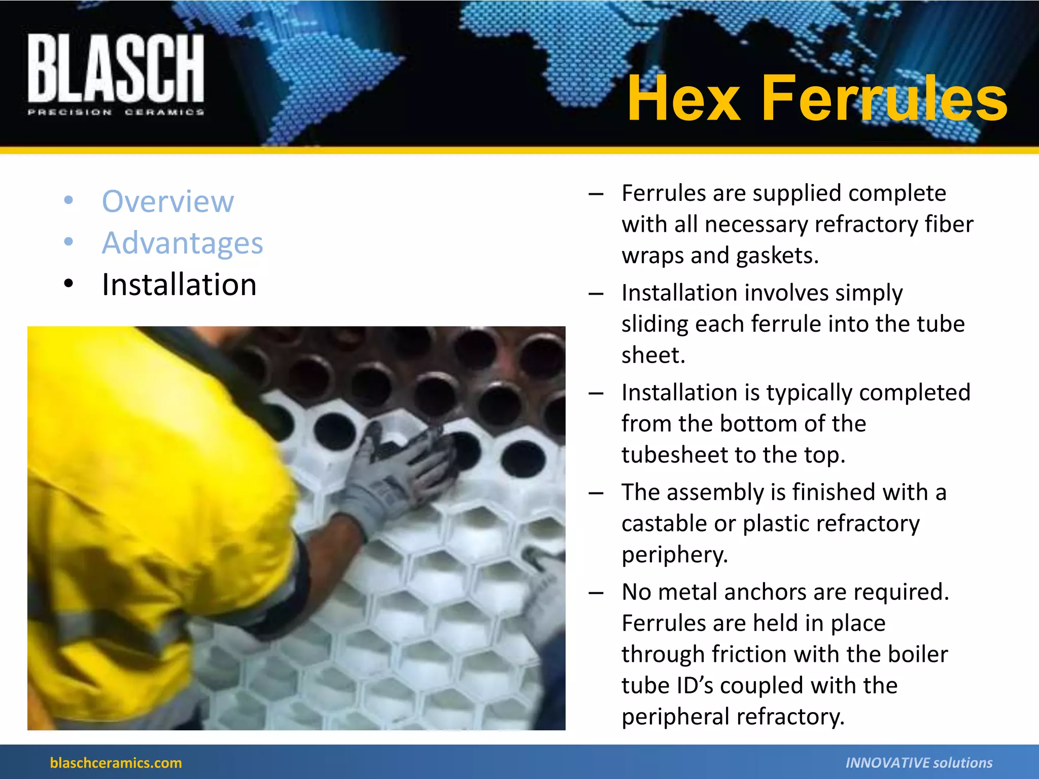 Engineered Ferrules For High Temperature Waste Heat Boilers | PPTX