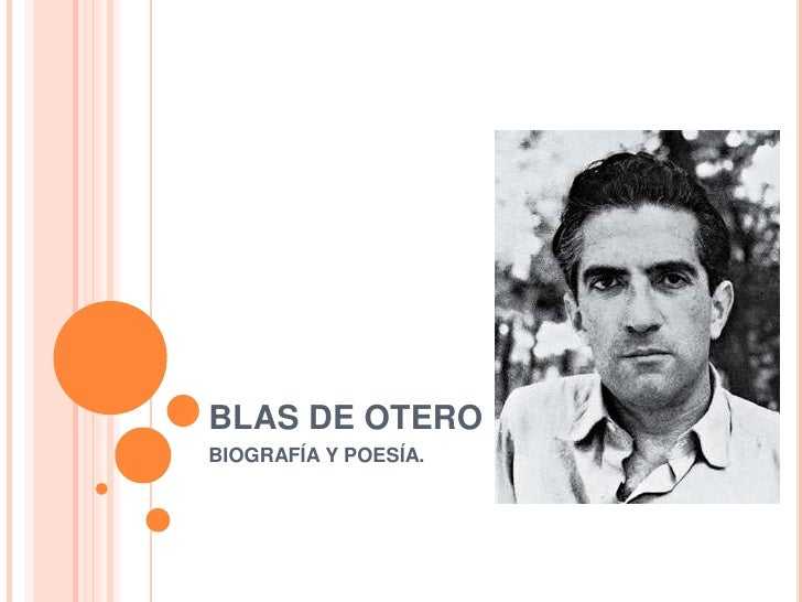 Blas de otero