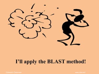 Coleman’s Classroom www.clmn.net
I’ll apply the BLAST method!
 