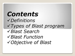 Blast | PPT