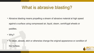 Comprehensive Abrasive Blasting Safety and Coating Hazard Management | PPTX