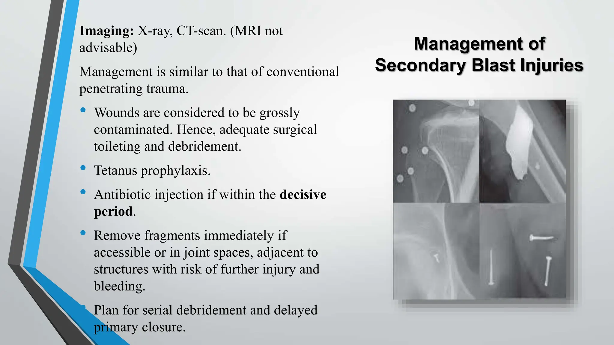 Blast Injury | PPTX