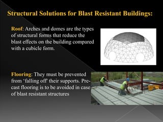 Design of Blast resistance structures | PPTX