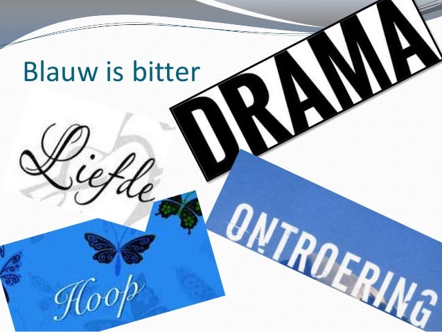 Blauw Is Bitter