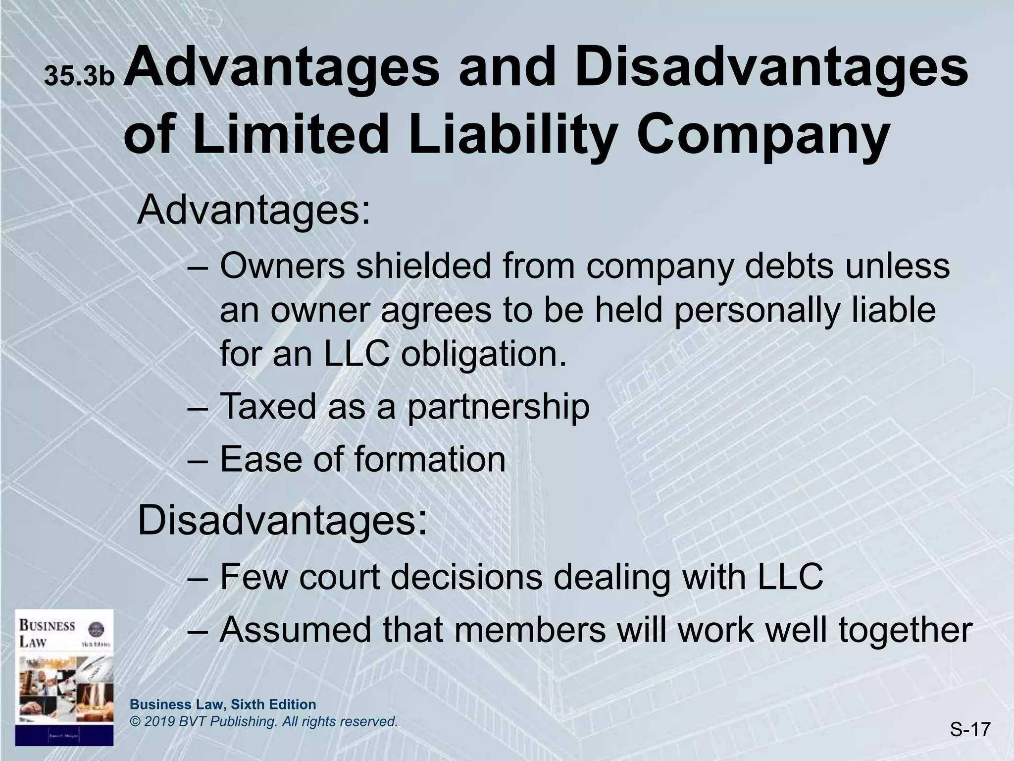 Chapter 35: Forms of Business Organization | PPTX