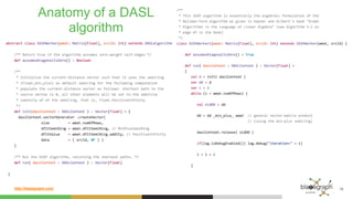 http://blazegraph.com/
Anatomy of a DASL
algorithm
19
 