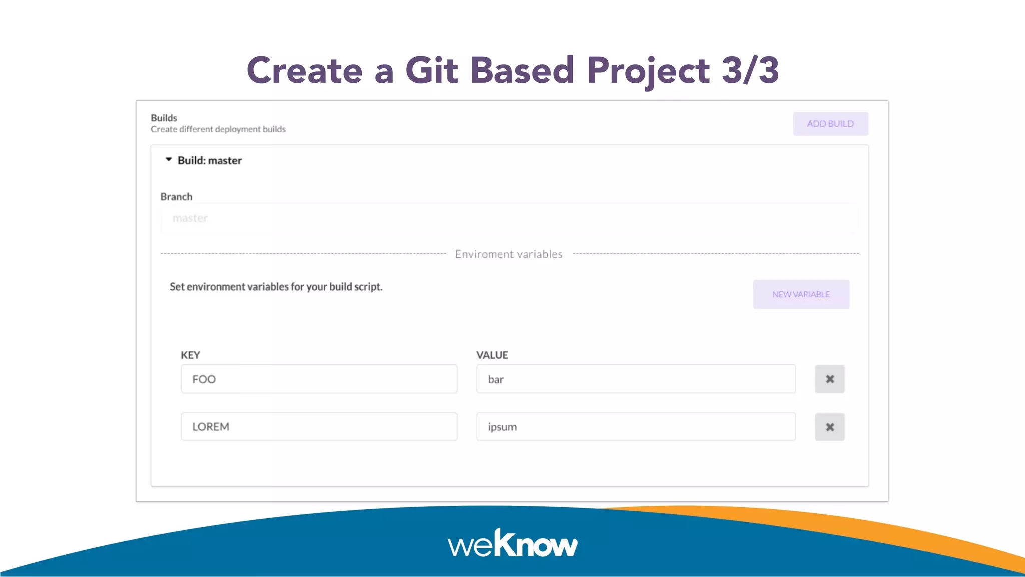 Create a Git Based Project 3/3
 