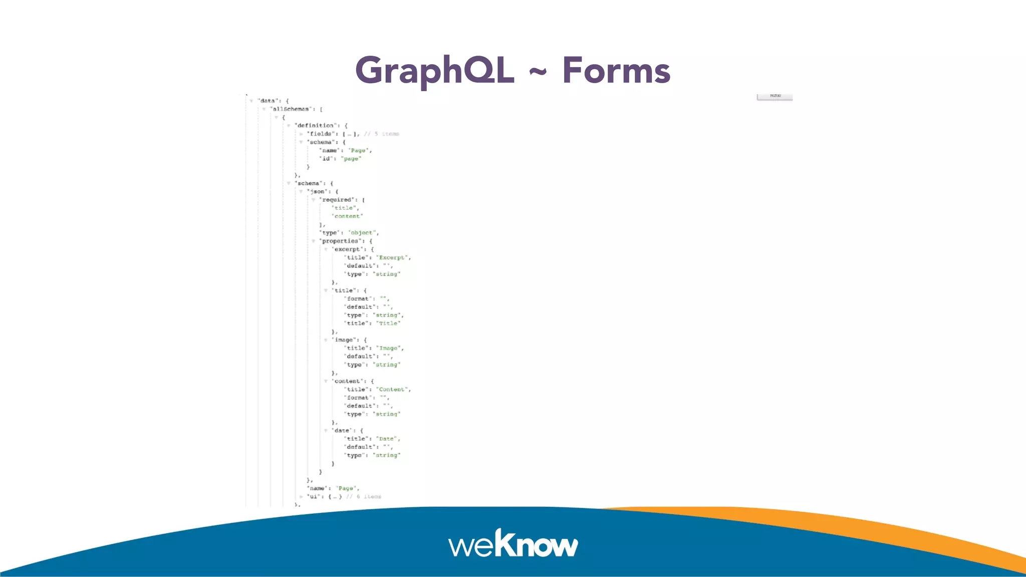 GraphQL ~ Forms
 