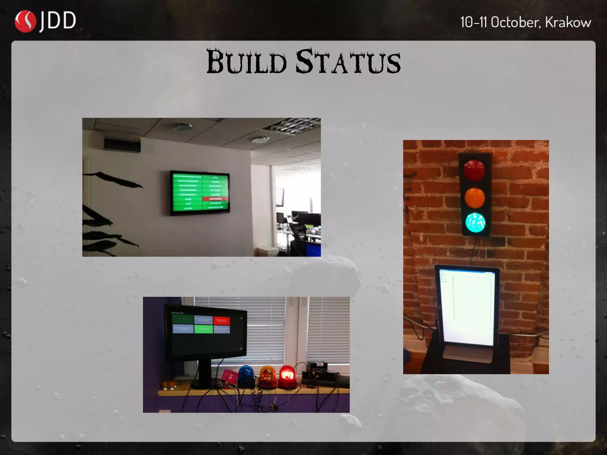 BUILD STATUS
 