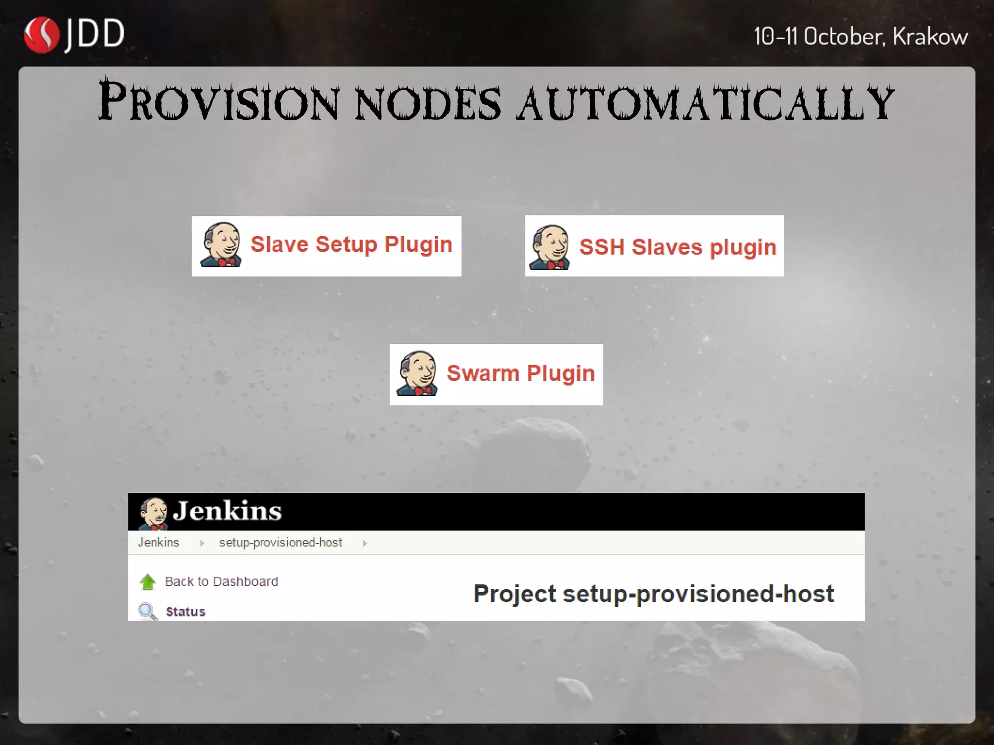 PROVISION NODES AUTOMATICALLY
 
