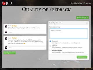 QUALITY OF FEEDBACK
 