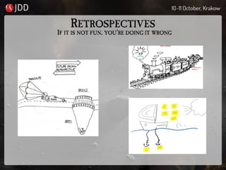 RETROSPECTIVES
IF IT IS NOT FUN, YOU'RE DOING IT WRONG
 
