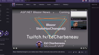 Twitch.tv/EdCharbeneau
 
