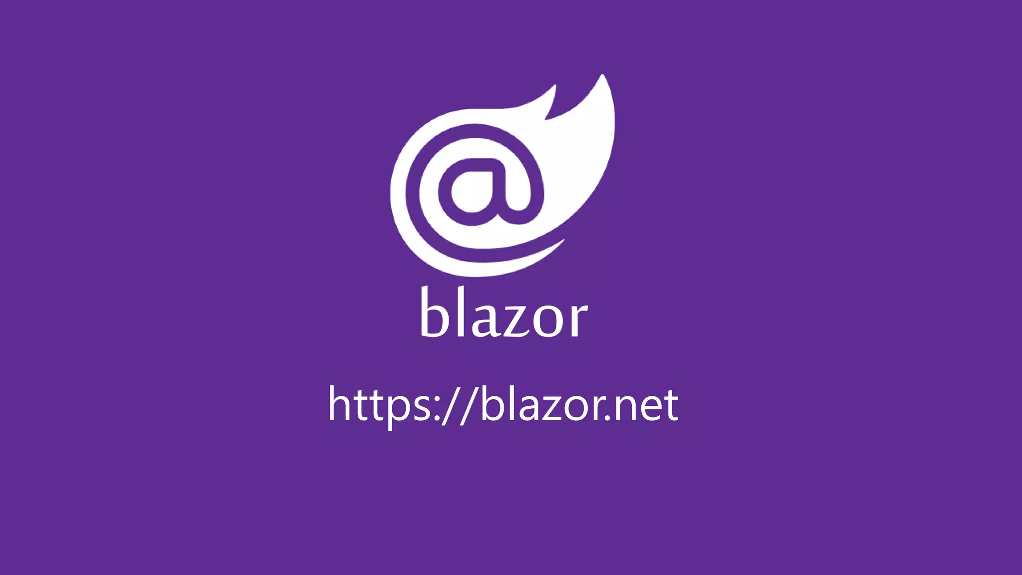 blazor
https://blazor.net
 