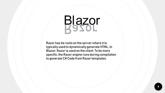 Blazor - the successor of angular/react/vue? | PPT