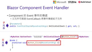 Blazor Component 開發實戰 | PDF
