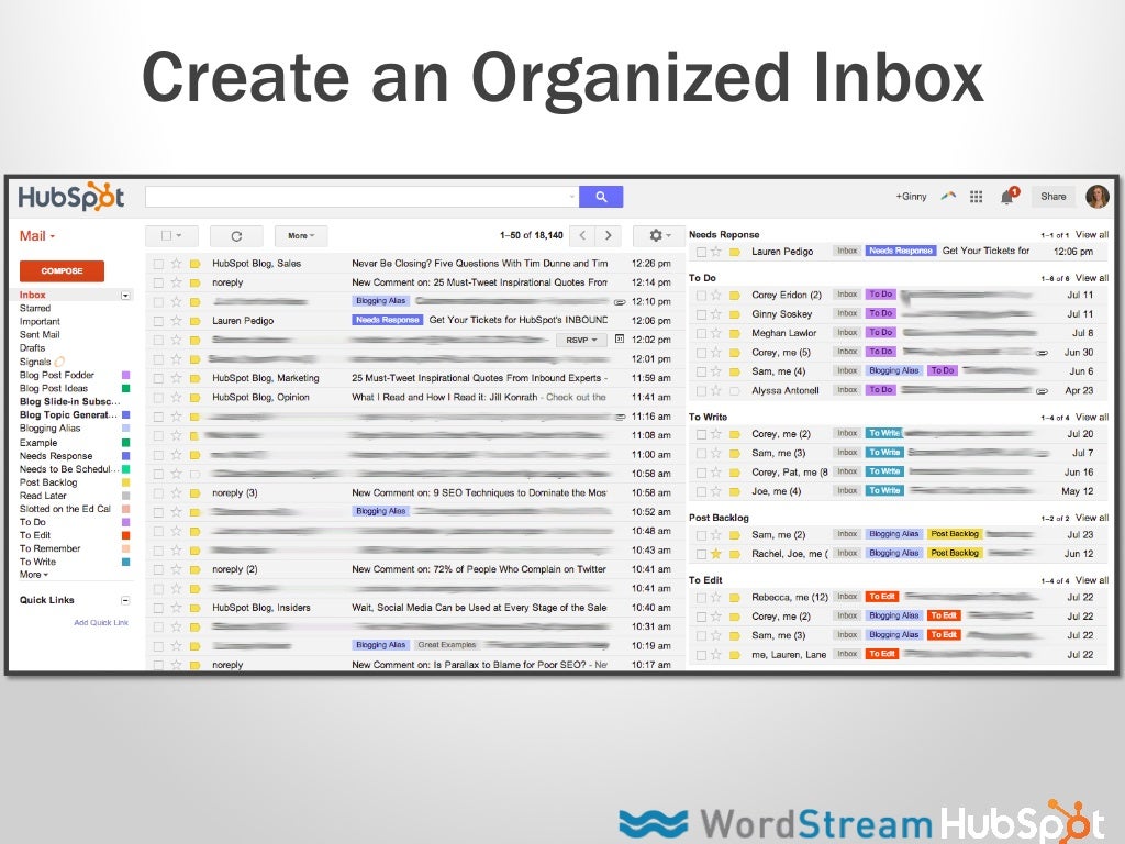 Best Way To Organize Inbox Create an Organized Inbox