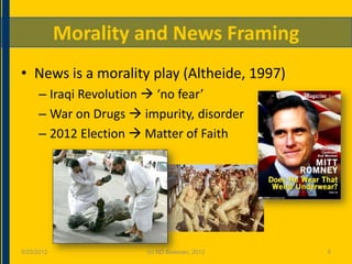 The Morality of May 2, 2011: A Content Analysis of US Headlines Regarding the Death of Osama bin Laden