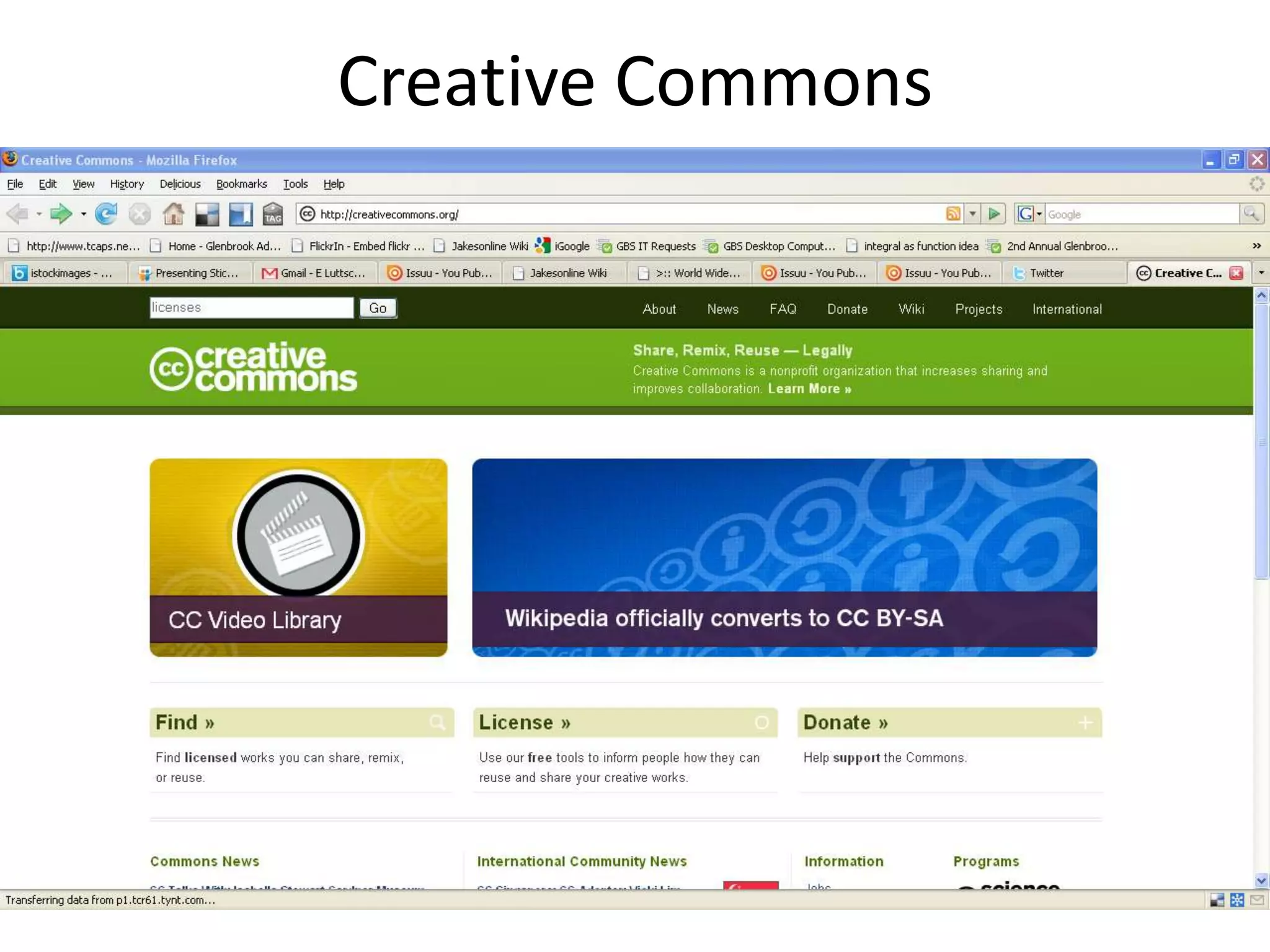 Teach them about intellectual property…
