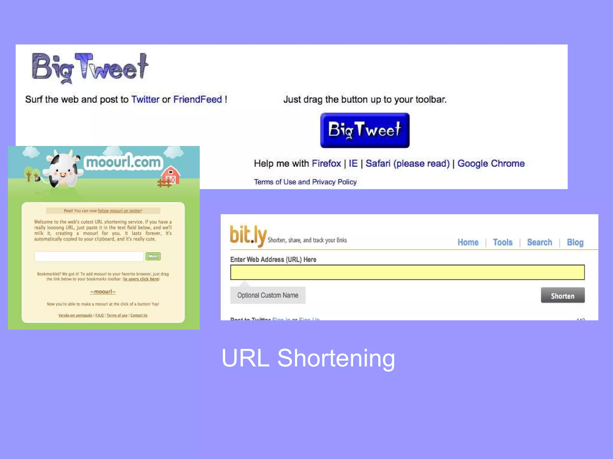 URL Shortening 