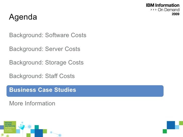 Ibm oracle case studies
