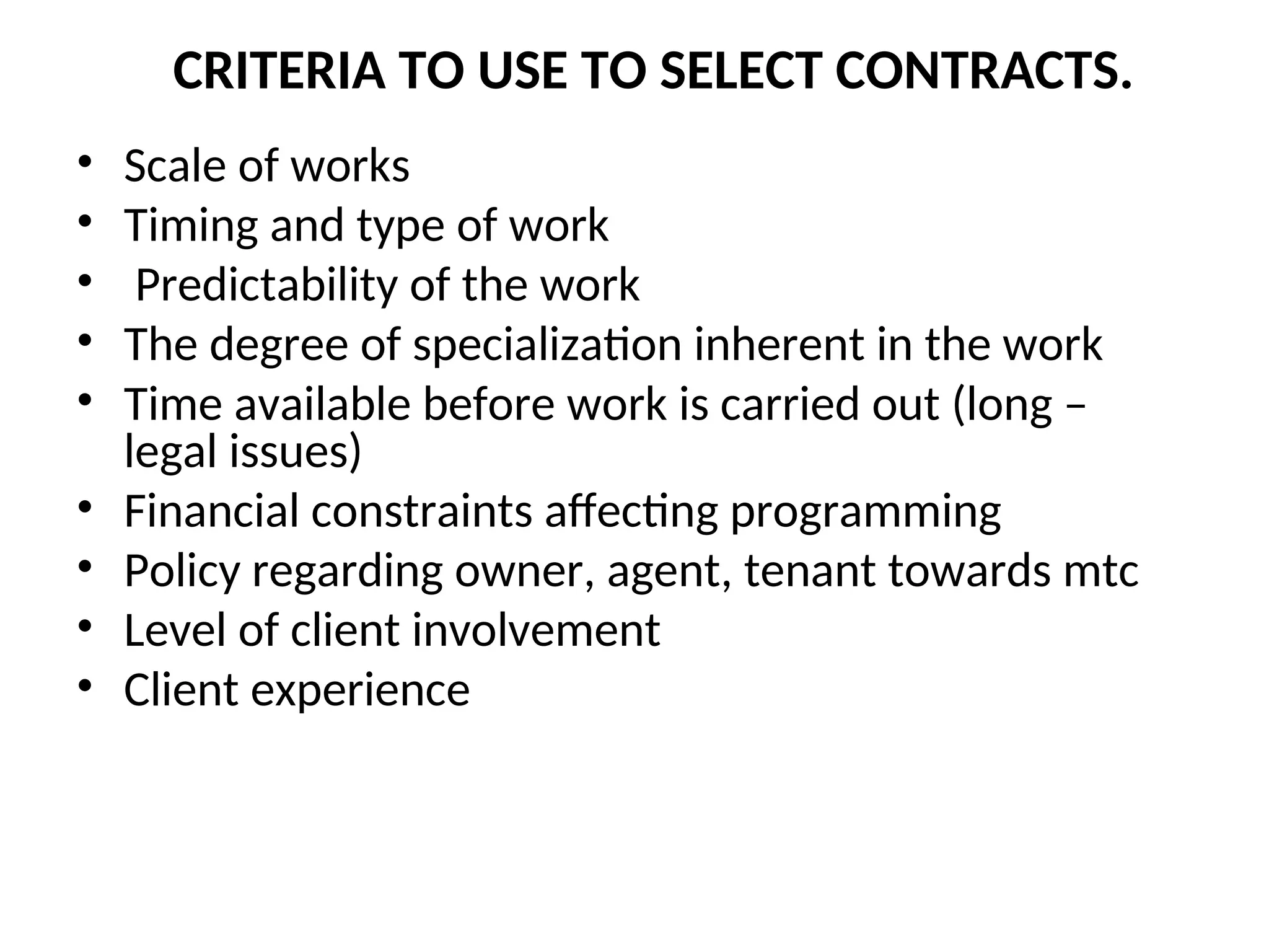 BLdg mtc 7c -Execution of maintenance work load - 25.ppt