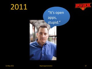 2412-May-2011#openapprevolutionApps Everywhere!