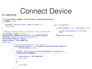 Connect DeviceIn service
 