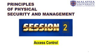 1
2
Access Control
 