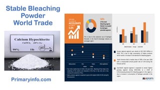Stable Bleaching
Powder
World Trade
Primaryinfo.com
 