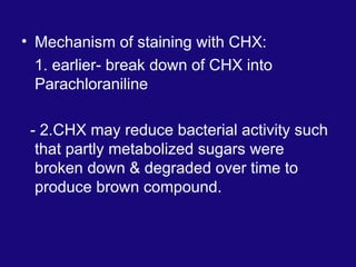 Bleaching materials and techniques, complications | PPT