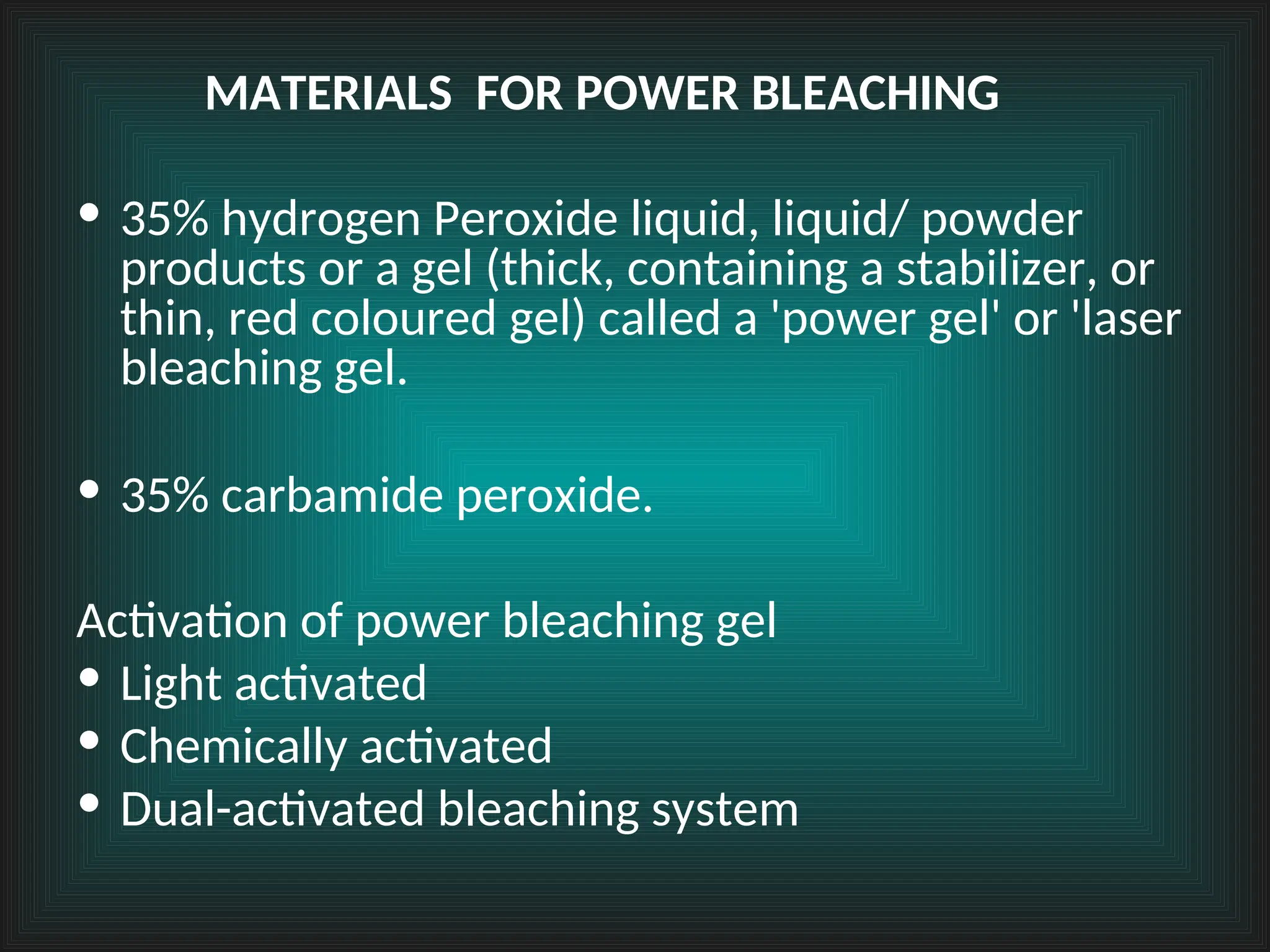 non vital and vital tooth bleaching part 3 describing non vital ...