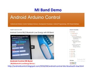 Wearable Device (Bluetooth Low Energy BLE ) connect with Android | PDF