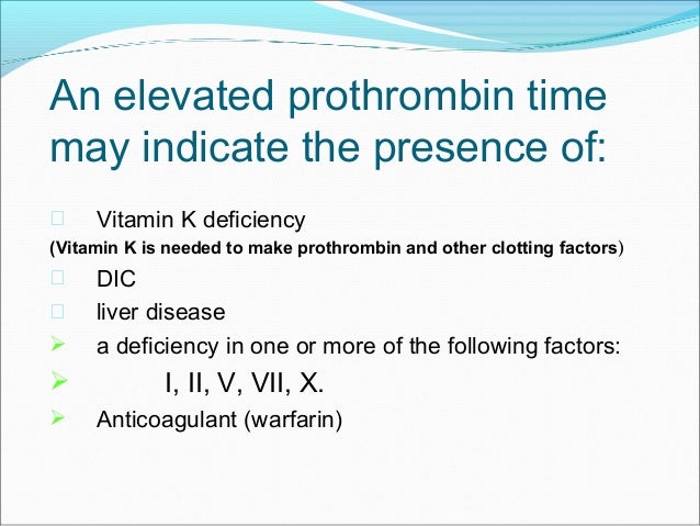Warfarin Inr Levels Too High