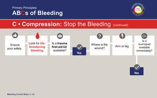 Bleeding Control Basic - Jim Persons | PDF
