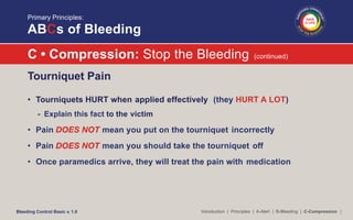 Bleeding Control Basic - Jim Persons | PDF