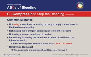 Bleeding Control Basic - Jim Persons | PDF
