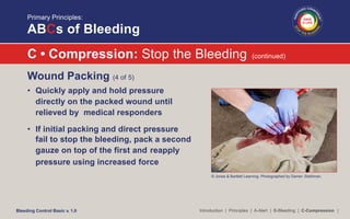 Bleeding Control Basic - Jim Persons | PDF