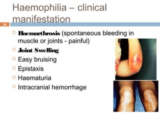 Bleeding disorder | PPT