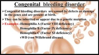 Bleeding disorder.pptx
