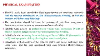 Deep Bleeding bleeding disorders and its treatment .pptx