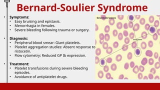 Bleeding Disorders Presentation for Medicine | PPTX