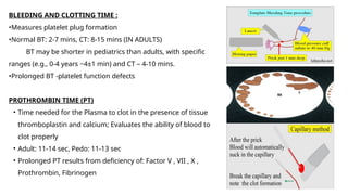 Bleeding Disorder: Diagnosis & Management | PPTX
