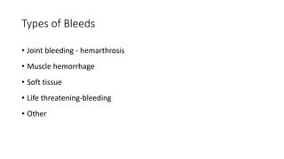 Bleeding disorders in children and child health pdf | PDF