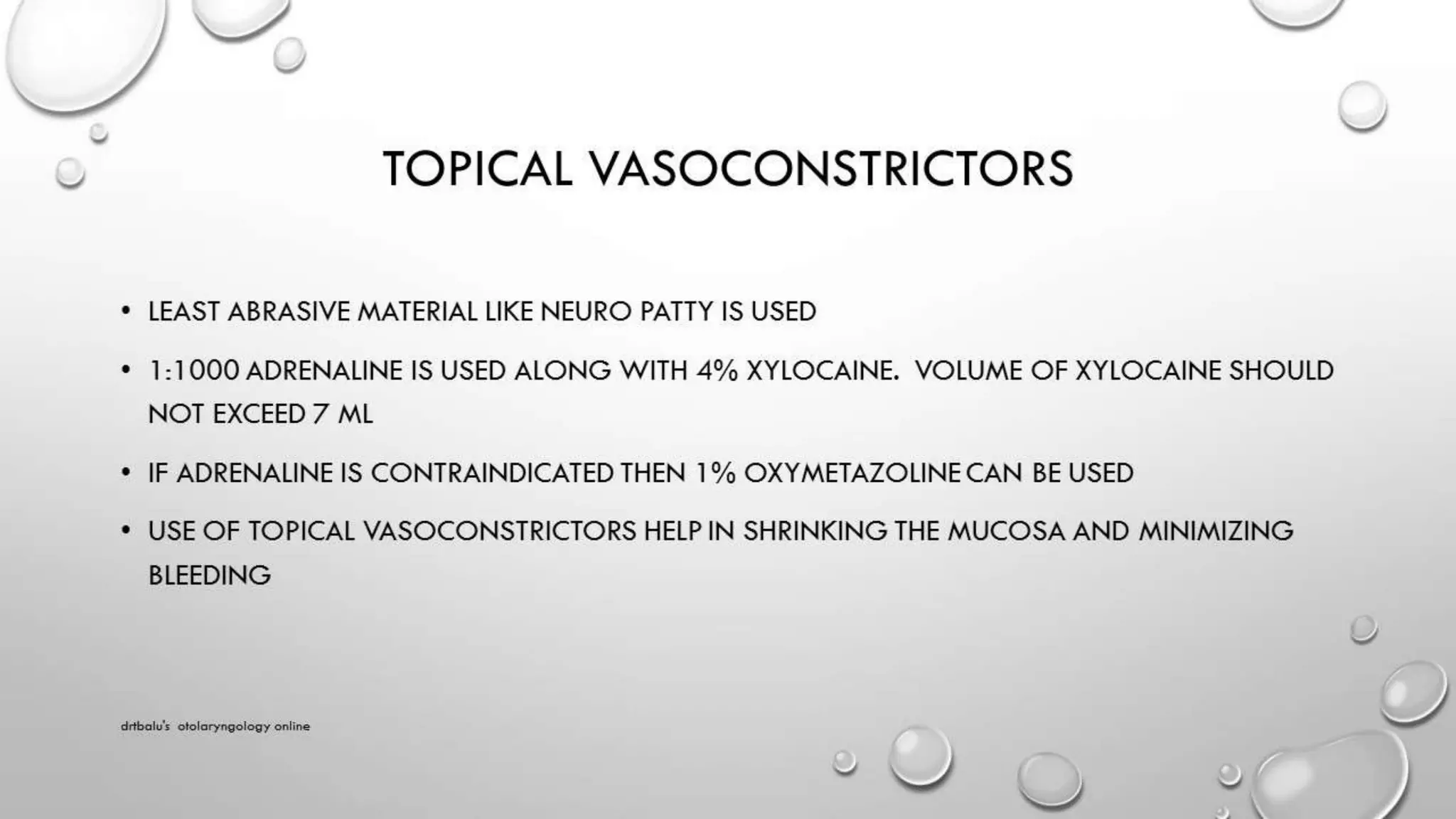 Reducing Bleeding fess