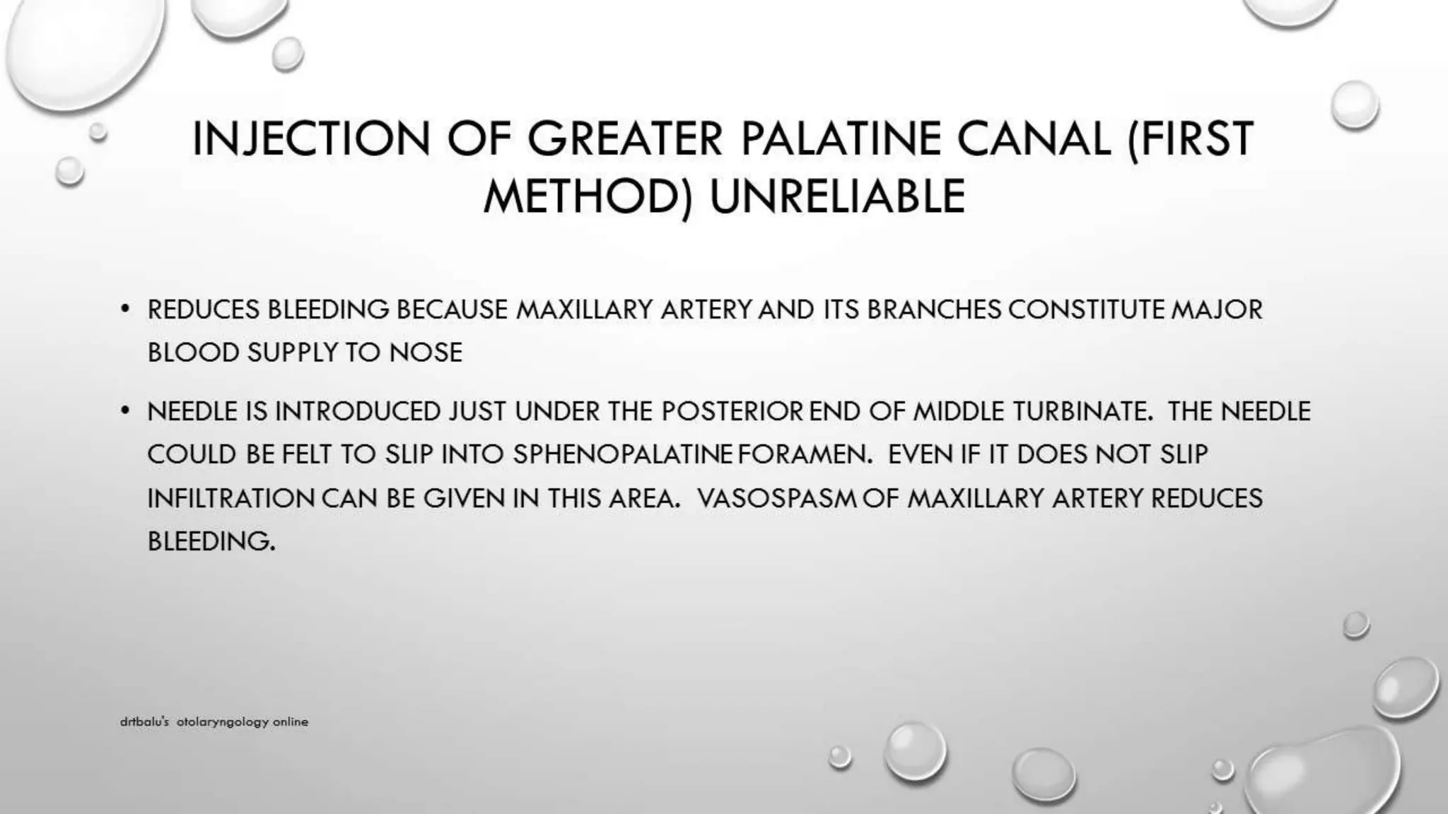 Reducing Bleeding fess